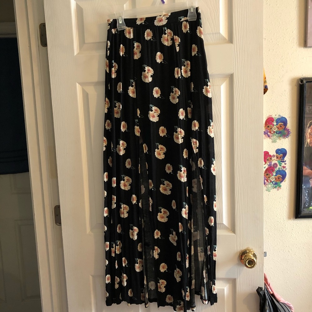 Sunflower maxi skirt